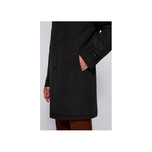 Boss Płaszcz przejściowy Dain 4 50436691 Czarny Regular Fit 46 MODIVO