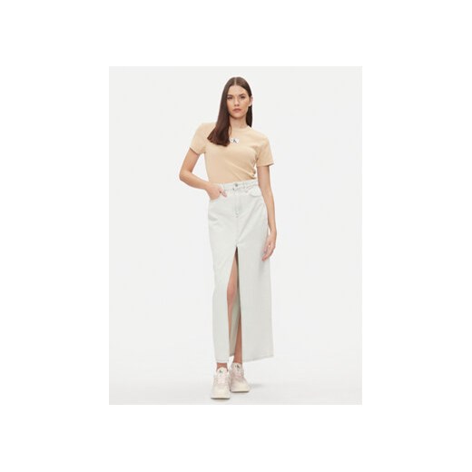 Calvin Klein Jeans Spódnica jeansowa J20J222489 Niebieski Regular Fit 30 MODIVO