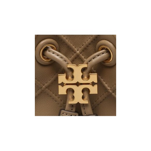 Tory Burch Torebka Fleming Soft Bucket Bag 142565 Brązowy Tory Burch uniwersalny MODIVO