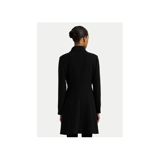 Lauren Ralph Lauren Płaszcz przejściowy 297951273001 Czarny Straight Fit S MODIVO