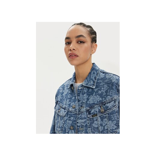 Lee Kurtka jeansowa Rider 112349588 Niebieski Slim Fit Lee XL MODIVO