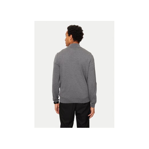 Boss Sweter Ebenji 50528300 Szary Regular Fit M MODIVO