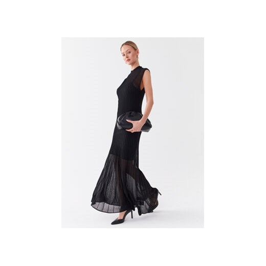 Calvin Klein Sukienka dzianinowa K20K205555 Czarny Regular Fit Calvin Klein S MODIVO