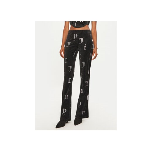 Juicy Couture Spodnie dresowe Briah JCMBJ224253 Czarny Flared Leg Juicy Couture S MODIVO