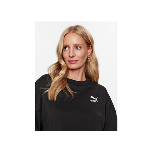 Puma T-Shirt Classics 621381 Czarny Oversize Puma M MODIVO