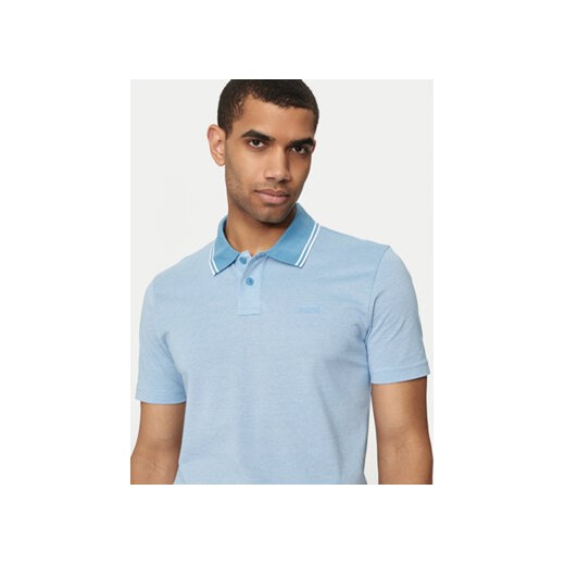 Boss Polo Peoxfordnew 50507814 Niebieski Relaxed Fit XXL MODIVO