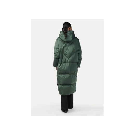 YAS Kurtka puchowa 26030707 Zielony Regular Fit ze sklepu MODIVO w kategorii Kurtki damskie - zdjęcie 176670985