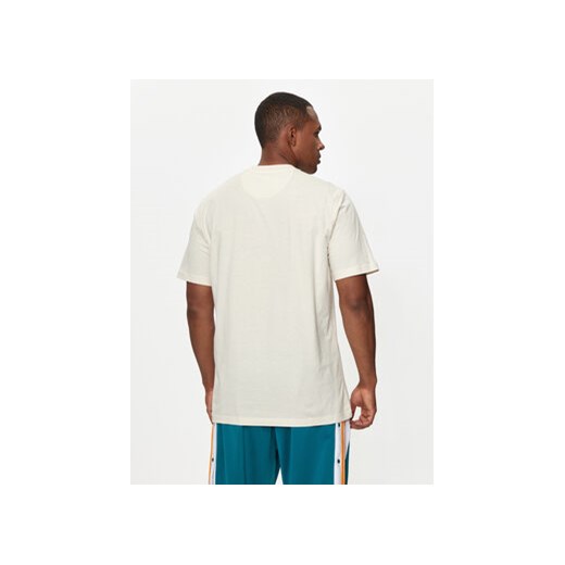 adidas T-Shirt Trefoil Essentials IZ2102 Écru Regular Fit M MODIVO