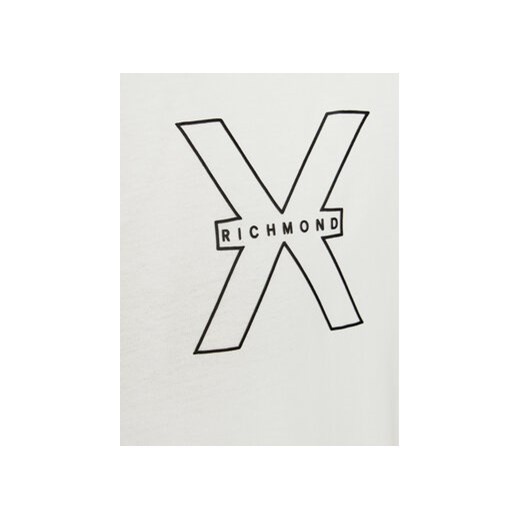 Richmond X T-Shirt Rached UMP24031TS Biały Regular Fit Richmond X S MODIVO