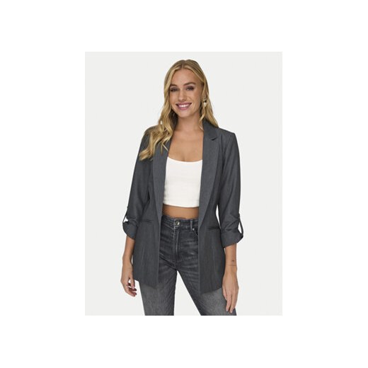 ONLY Marynarka Kayle 15218743 Szary Regular Fit 36 MODIVO