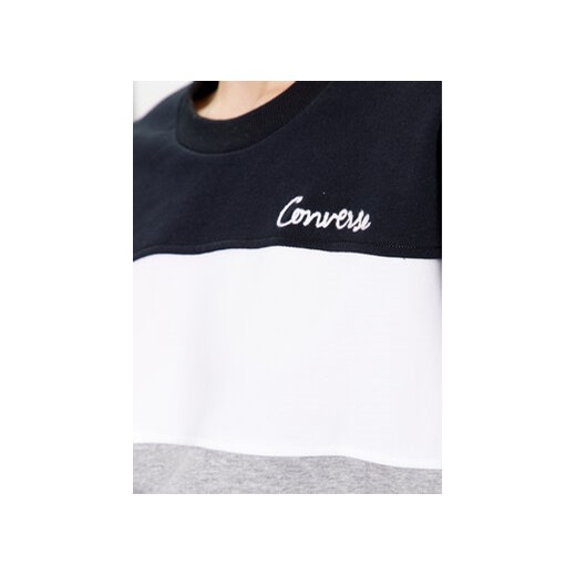 Converse Bluza Color Block Chainstitch 10024524-A04 Kolorowy Classic Fit Converse XL MODIVO