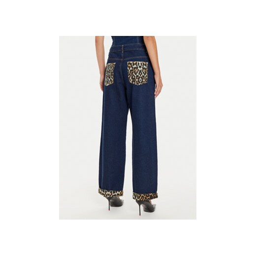 Noisy May Jeansy 27033508 Granatowy Wide Leg Noisy May 28_32 MODIVO