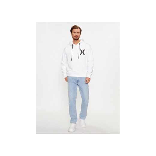 Richmond X Bluza UMA23176FE Biały Relaxed Fit Richmond X XXL MODIVO