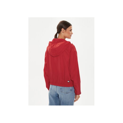 Tommy Jeans Wiatrówka Chicago DW0DW19302 Czerwony Regular Fit Tommy Jeans XXS MODIVO