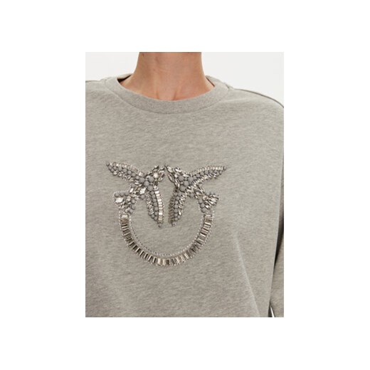 PINKO Bluza Nelly 100534 A24F Szary Regular Fit Pinko M MODIVO