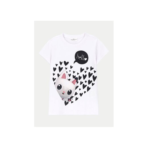 Coccodrillo T-Shirt ZC4143201LGD Biały Regular Fit 104 MODIVO
