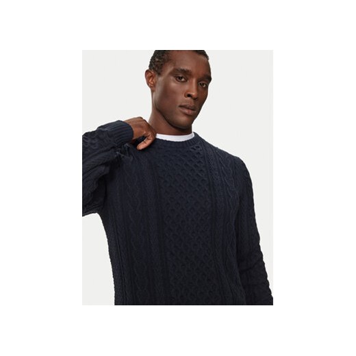 INDICODE Sweter Belinski 35-380 Granatowy Regular Fit XXL MODIVO