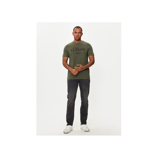 s.Oliver T-Shirt 2139909 Zielony Regular Fit M MODIVO