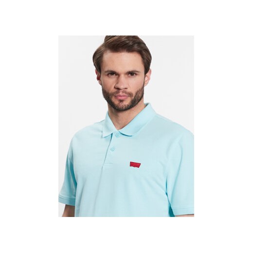 Levi's® Polo Housemark A4842-0019 Niebieski Slim Fit M MODIVO