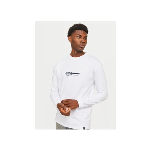 Jack&Jones Longsleeve Charlie 12265426 Biały Regular Fit XL MODIVO