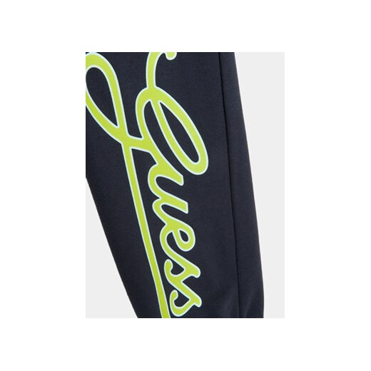 Guess Spodnie dresowe L3YQ34 KA6R3 Granatowy Relaxed Fit Guess 8Y MODIVO