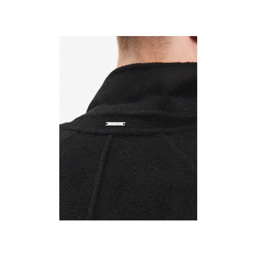 Calvin Klein Płaszcz wełniany K10K111601 Czarny Regular Fit Calvin Klein M MODIVO