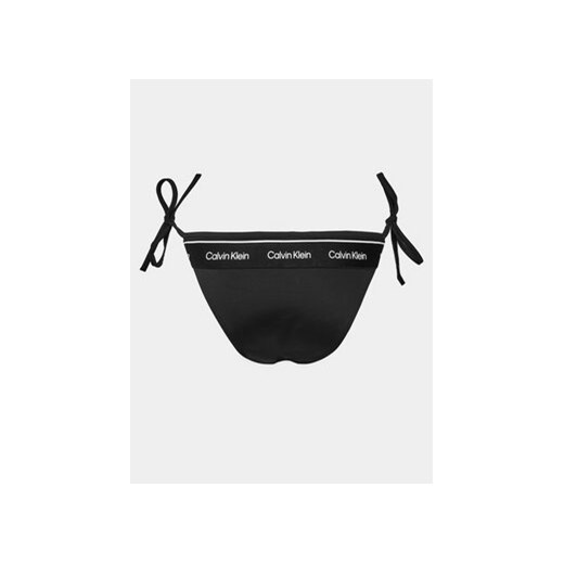 Calvin Klein Swimwear Dół od bikini KW0KW02431 Czarny L MODIVO