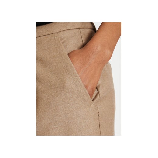 Weekend Max Mara Spodnie materiałowe Caldaia 2425136132 Beżowy Regular Fit 36 MODIVO