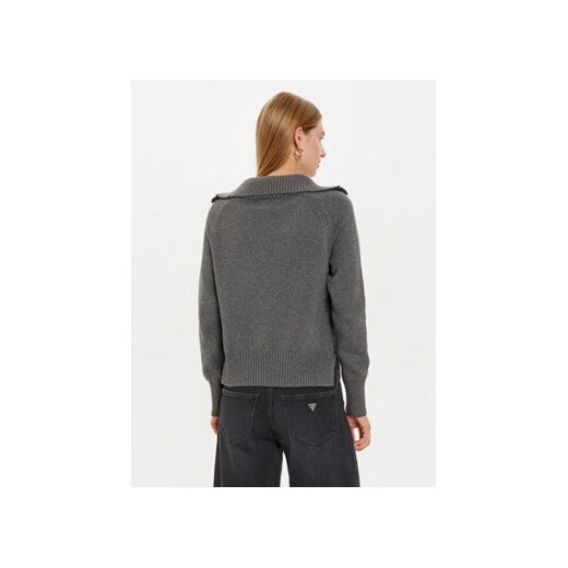 Guess Jeans Sweter W4BR14 Z3HM1 Szary Regular Fit S MODIVO