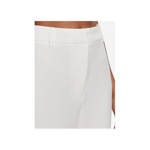 YAS Spodnie materiałowe Izzie 26032131 Biały Regular Fit Yas XL MODIVO