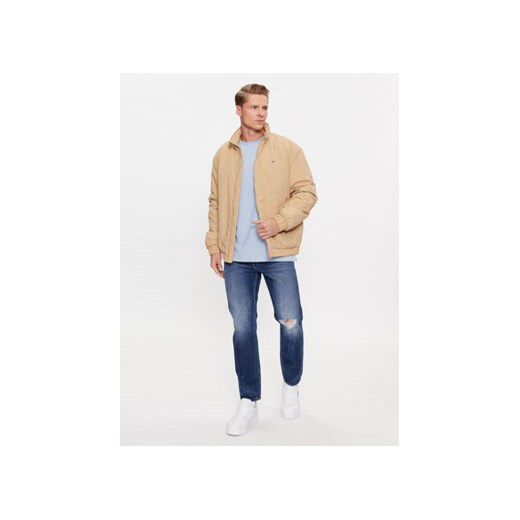 Tommy Jeans Kurtka bomber Essential DM0DM17238 Beżowy Relaxed Fit Tommy Jeans L MODIVO
