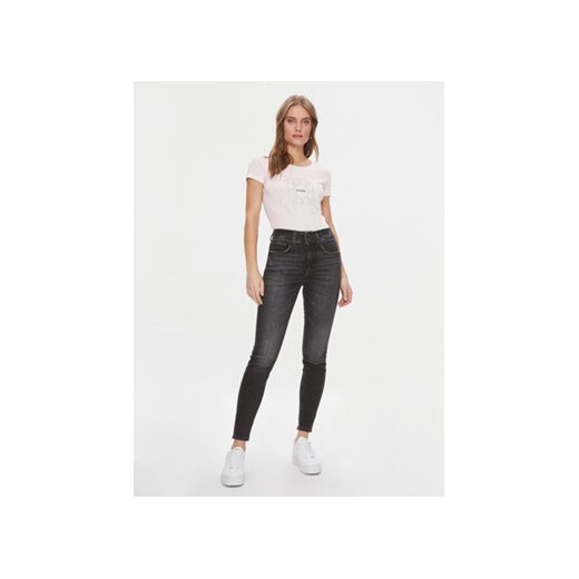 Guess T-Shirt W4RI35 J1314 Różowy Slim Fit Guess XS MODIVO