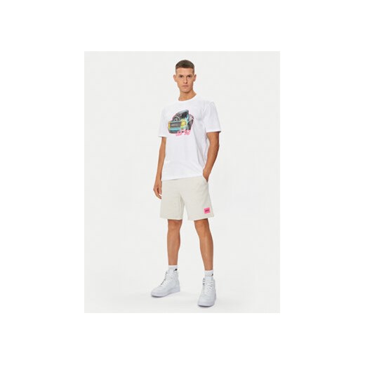 Hugo T-Shirt Damotoro 50514092 Biały Relaxed Fit M MODIVO