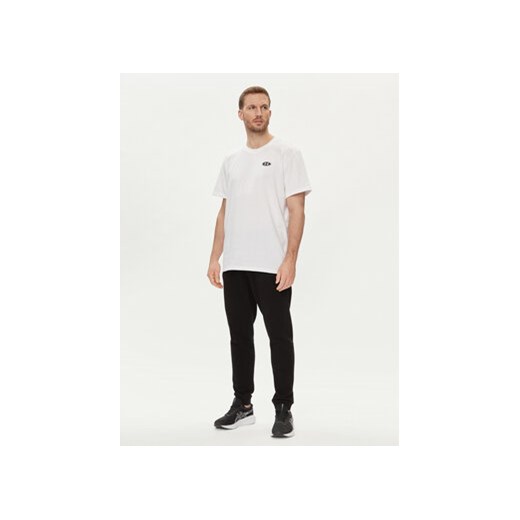 Under Armour T-Shirt Ua Hw Lc Patch Ss 1382902-100 Biały Loose Fit Under Armour S MODIVO