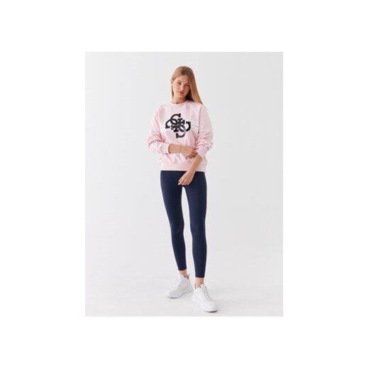 Guess Bluza V3YQ17 KBV71 Różowy Regular Fit Guess XXS MODIVO