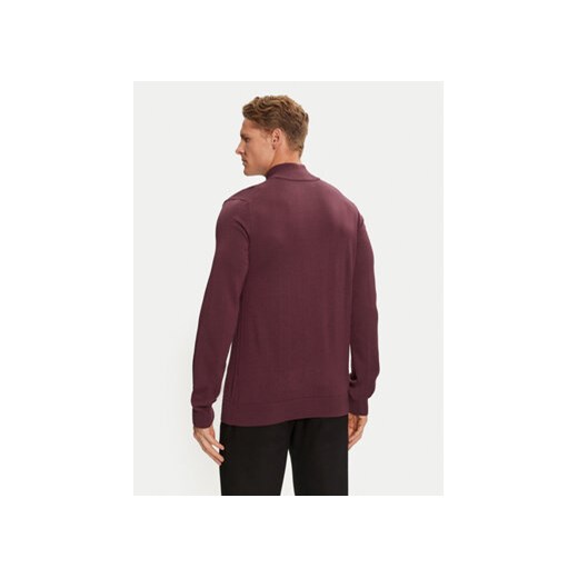 Hugo Sweter San Quirin-M 50474175 Bordowy Regular Fit S MODIVO