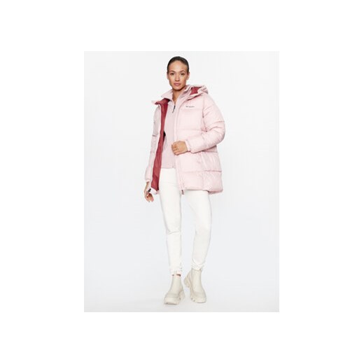 Columbia Kurtka puchowa Puffect™ Mid Hooded Jacket Różowy Regular Fit Columbia L MODIVO