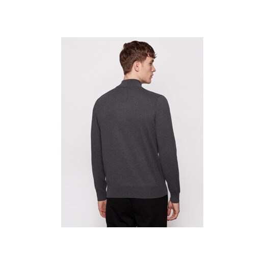 Boss Sweter Padro-L 50419988 Szary Regular Fit M MODIVO