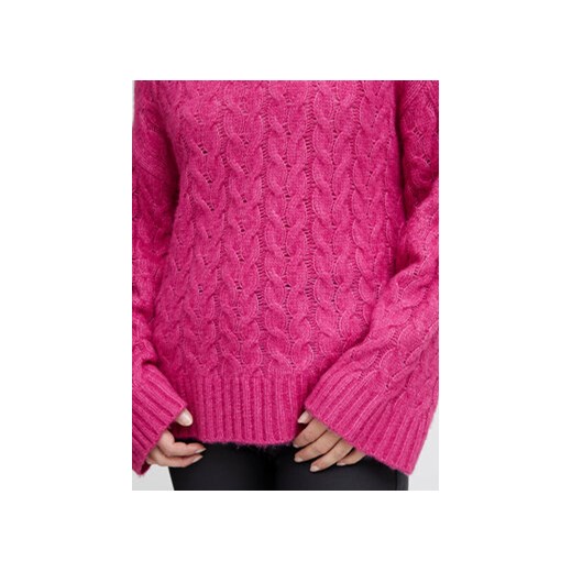 Fransa Golf 20612718 Różowy Relaxed Fit M MODIVO