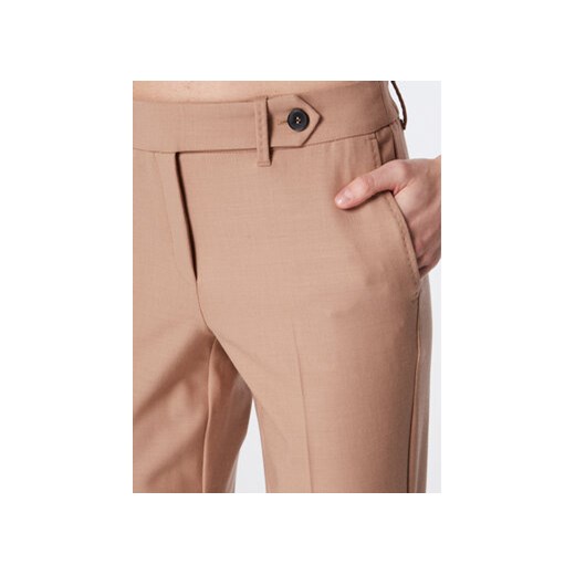 Marella Spodnie materiałowe Porto 31360426 Beżowy Regular Fit Marella 48 MODIVO
