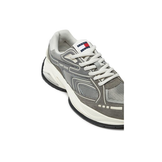 Tommy Jeans Sneakersy Comfort Runner EM0EM01467 Szary Tommy Jeans 44 MODIVO