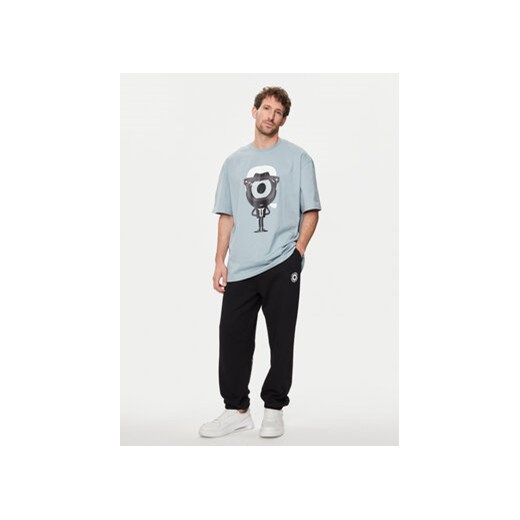KARL LAGERFELD T-Shirt 755098 542270 Niebieski Regular Fit Karl Lagerfeld L MODIVO