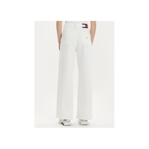 Tommy Jeans Jeansy Claire DW0DW18322 Biały Wide Leg Tommy Jeans 30_30 MODIVO