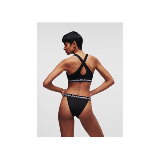 KARL LAGERFELD Figi brazylijskie Logo 225W2127 Czarny Karl Lagerfeld M MODIVO