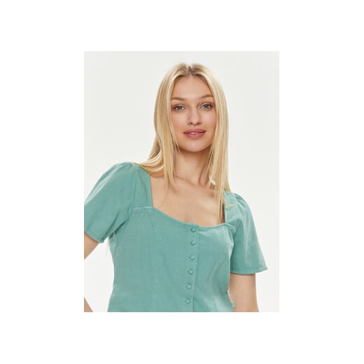 Levi's® Bluzka Pascale A7332-0005 Zielony Regular Fit M MODIVO