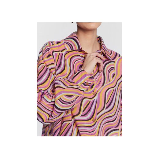 Billabong Koszula Swell EBJWT00102 Fioletowy Oversize Billabong S MODIVO