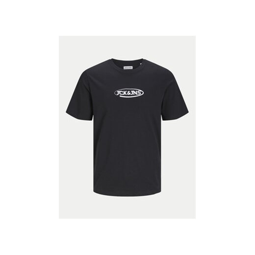 Jack&Jones Junior Komplet t-shirt i szorty sportowe Jacoliver 12257172 Czarny Jack&jones Junior 152 MODIVO