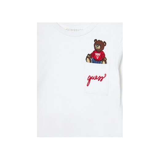 Guess Bluzka N4BI06 I3Z14 Biały Regular Fit Guess 2Y MODIVO