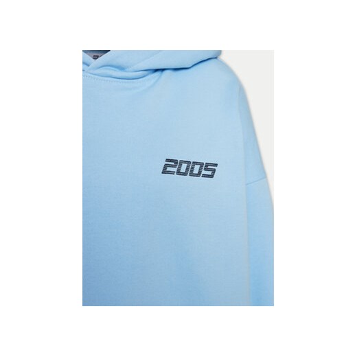 2005 Bluza Unisex Basic Niebieski Regular Fit L MODIVO