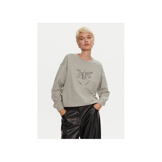PINKO Bluza Nelly 100534 A24F Szary Regular Fit Pinko XL MODIVO